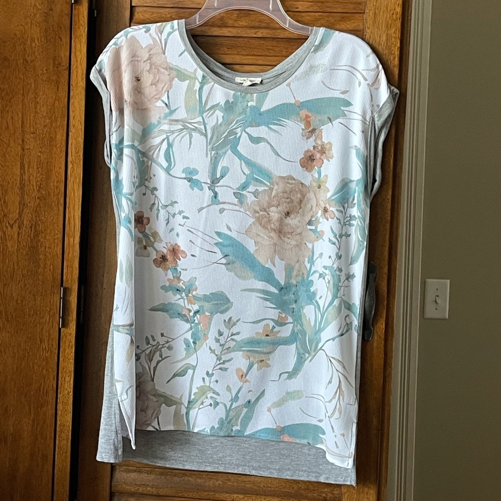 Tribal Jeans Floral Top